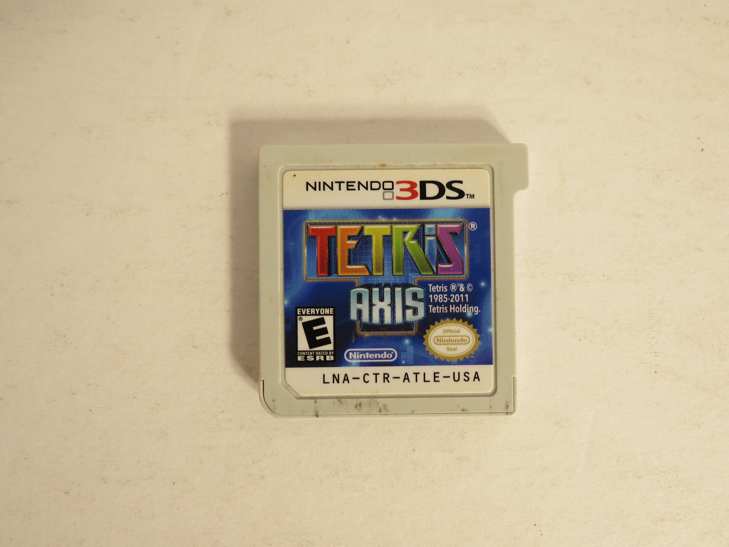 Tetris Axis Nintendo 3DS Game CIB
