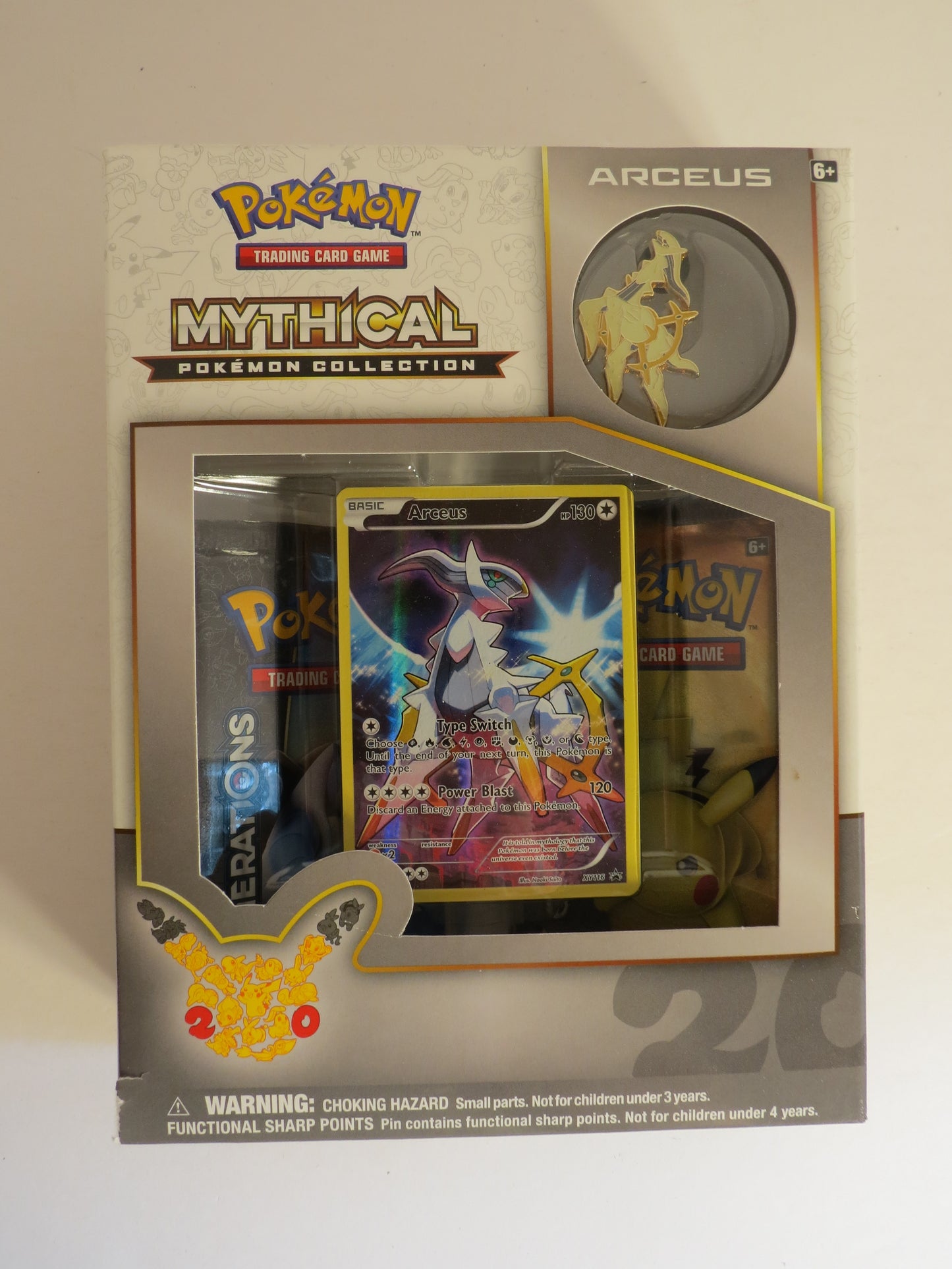 Arceus Mythical Pokemon Collection Box Sealed Generations