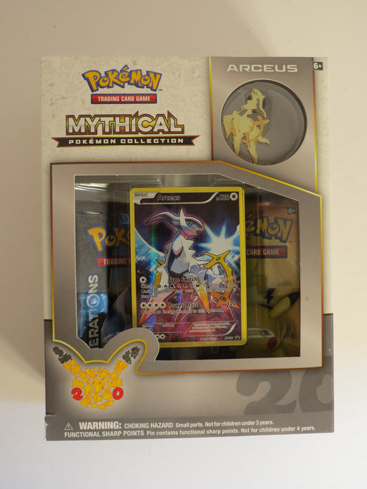 Arceus Mythical Pokemon Collection Box Sealed Generations