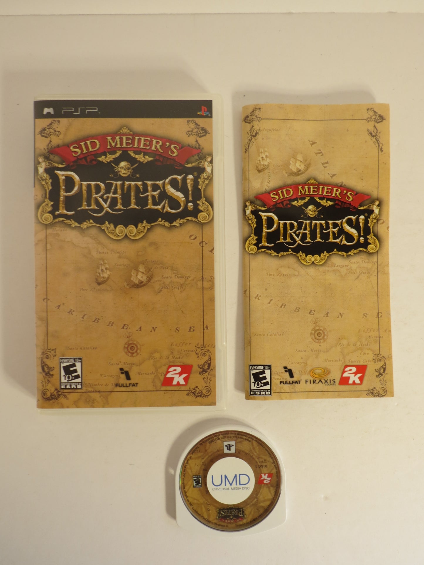 Sid Meier's Pirates! PSP Game CIB Playstation Portable