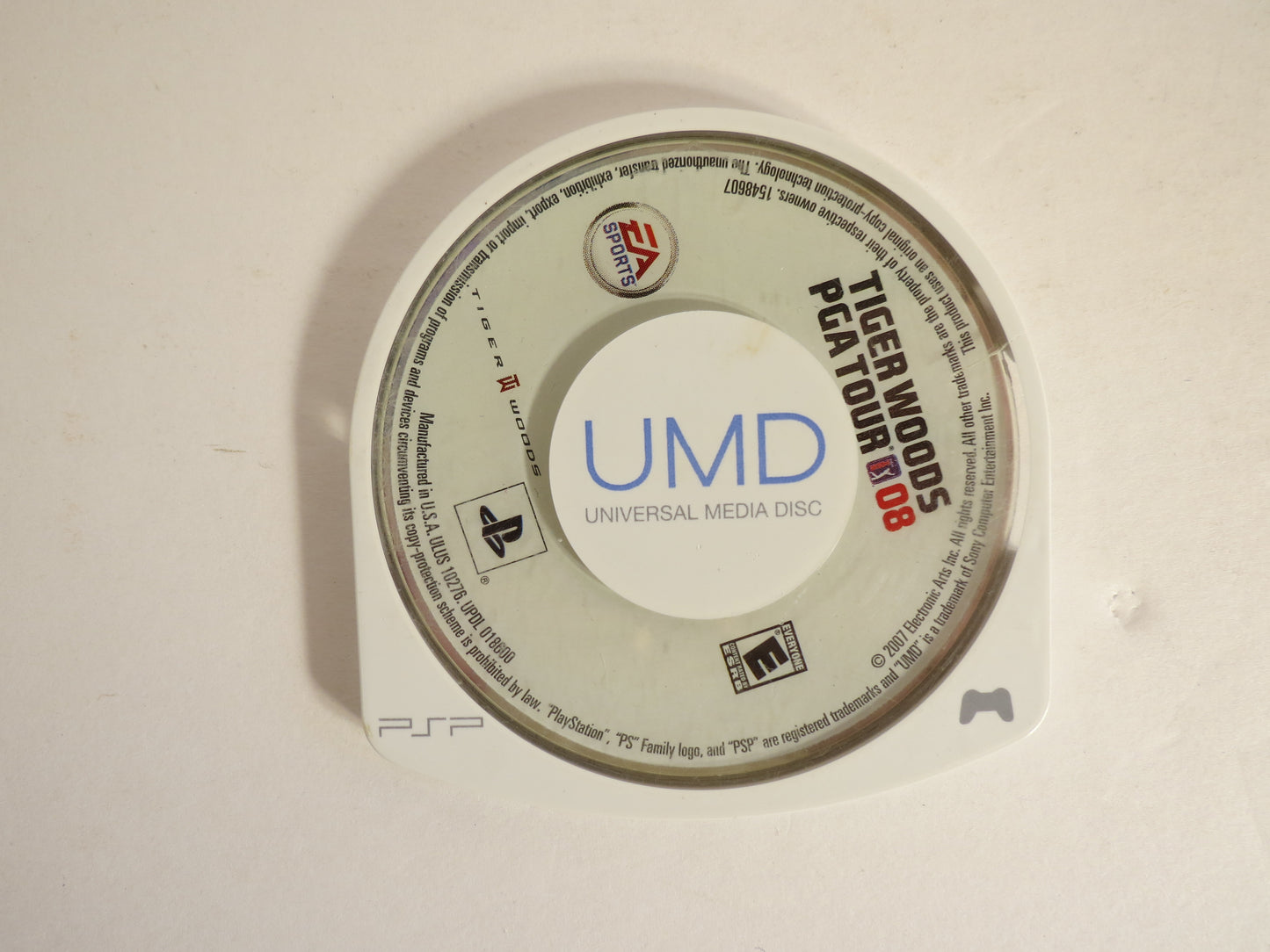 Tiger Woods PGA Tour 08 PSP Game CIB Playstation Portable