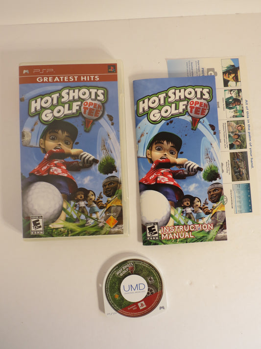 Hot Shots Golf: Open Tee Greatest Hits PSP Game CIB Playstation Portable