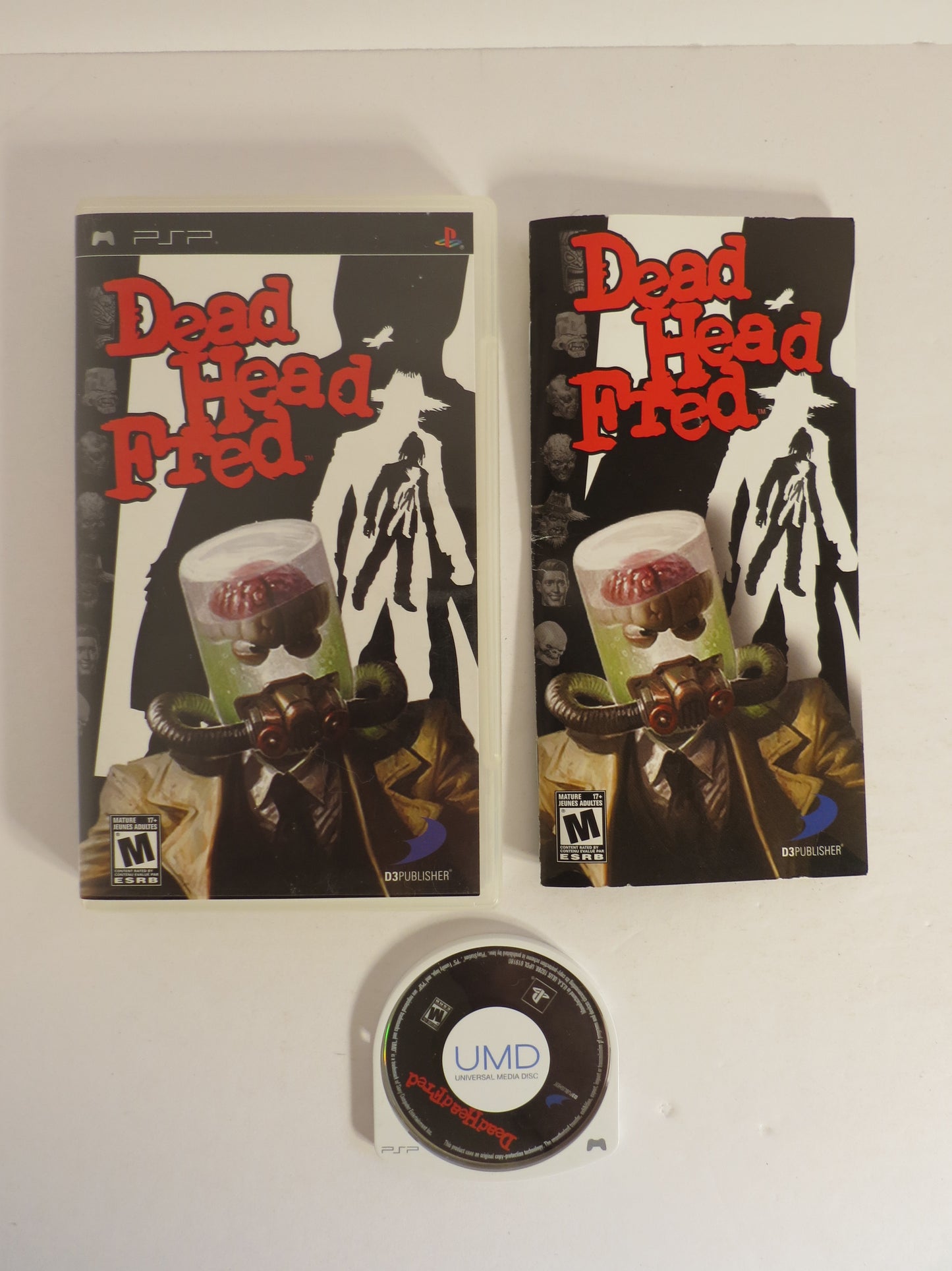 Dead Head Fred PSP Game CIB Playstation Portable