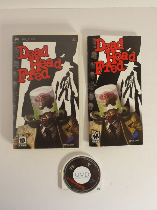 Dead Head Fred PSP Game CIB Playstation Portable