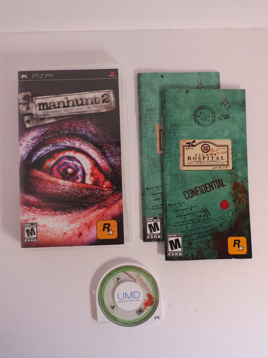 Manhunt 2 PSP Game CIB Playstation Portable