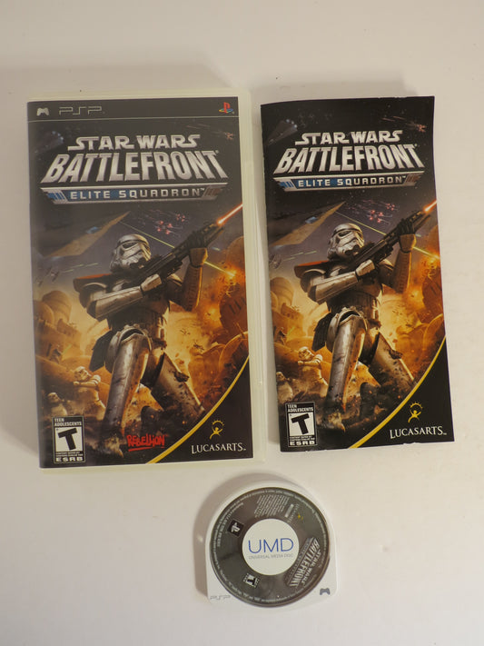 Star Wars Battlefront: Elite Squadron PSP Game CIB Playstation Portable