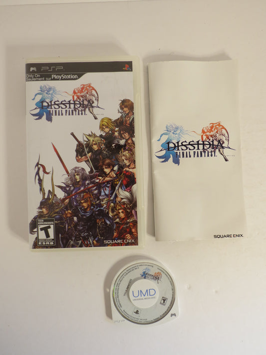 Dissidia Final Fantasy PSP Game CIB Playstation Portable