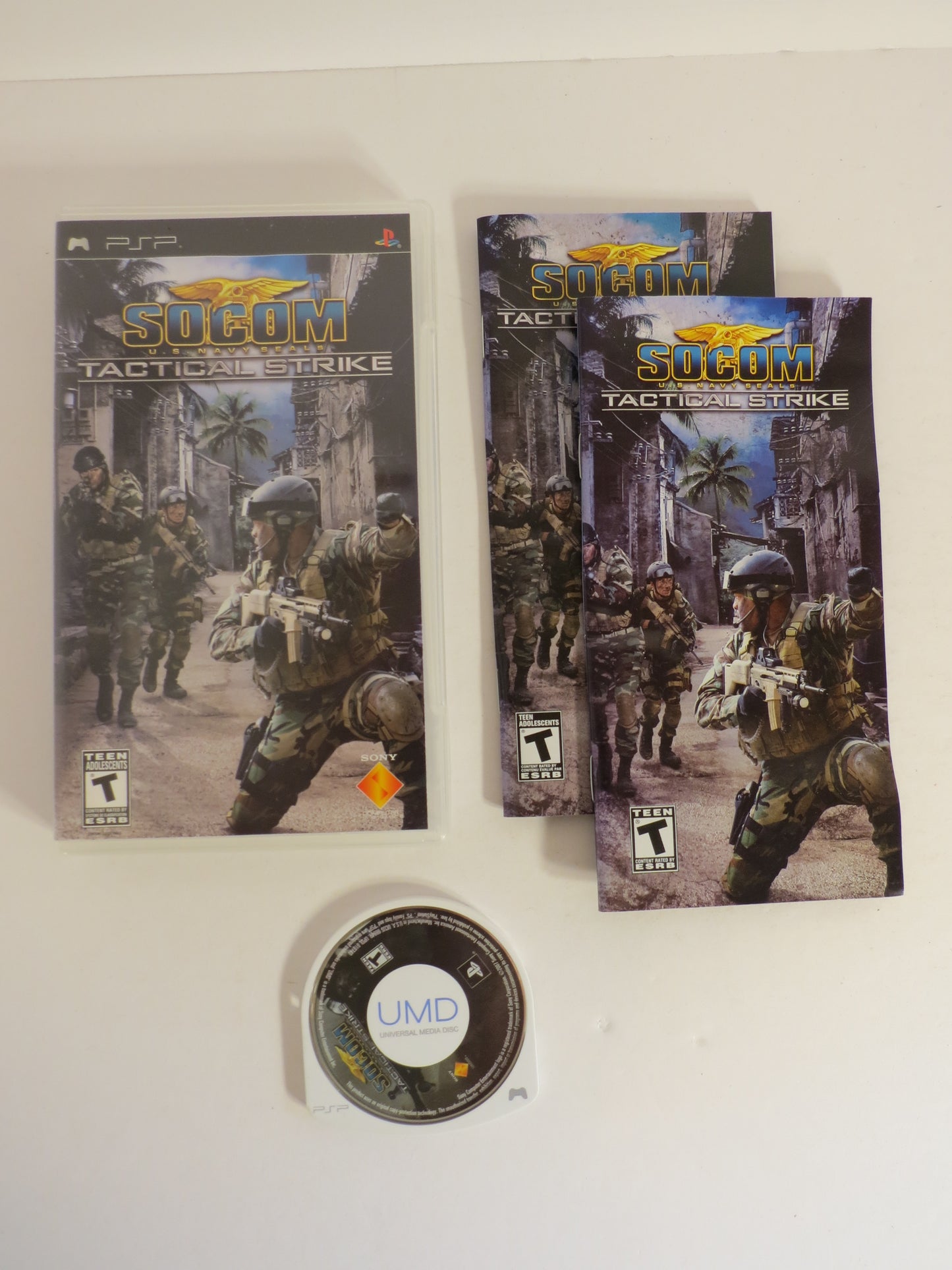 Socom Tactical Strike PSP Game CIB Playstation Portable