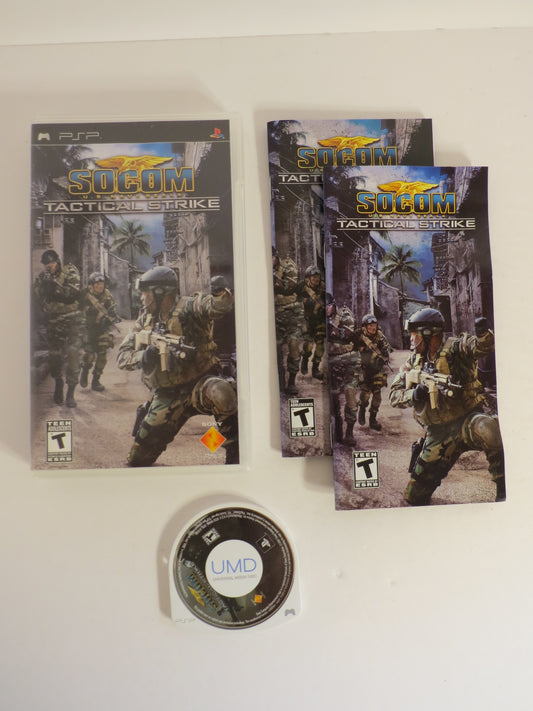 Socom Tactical Strike PSP Game CIB Playstation Portable