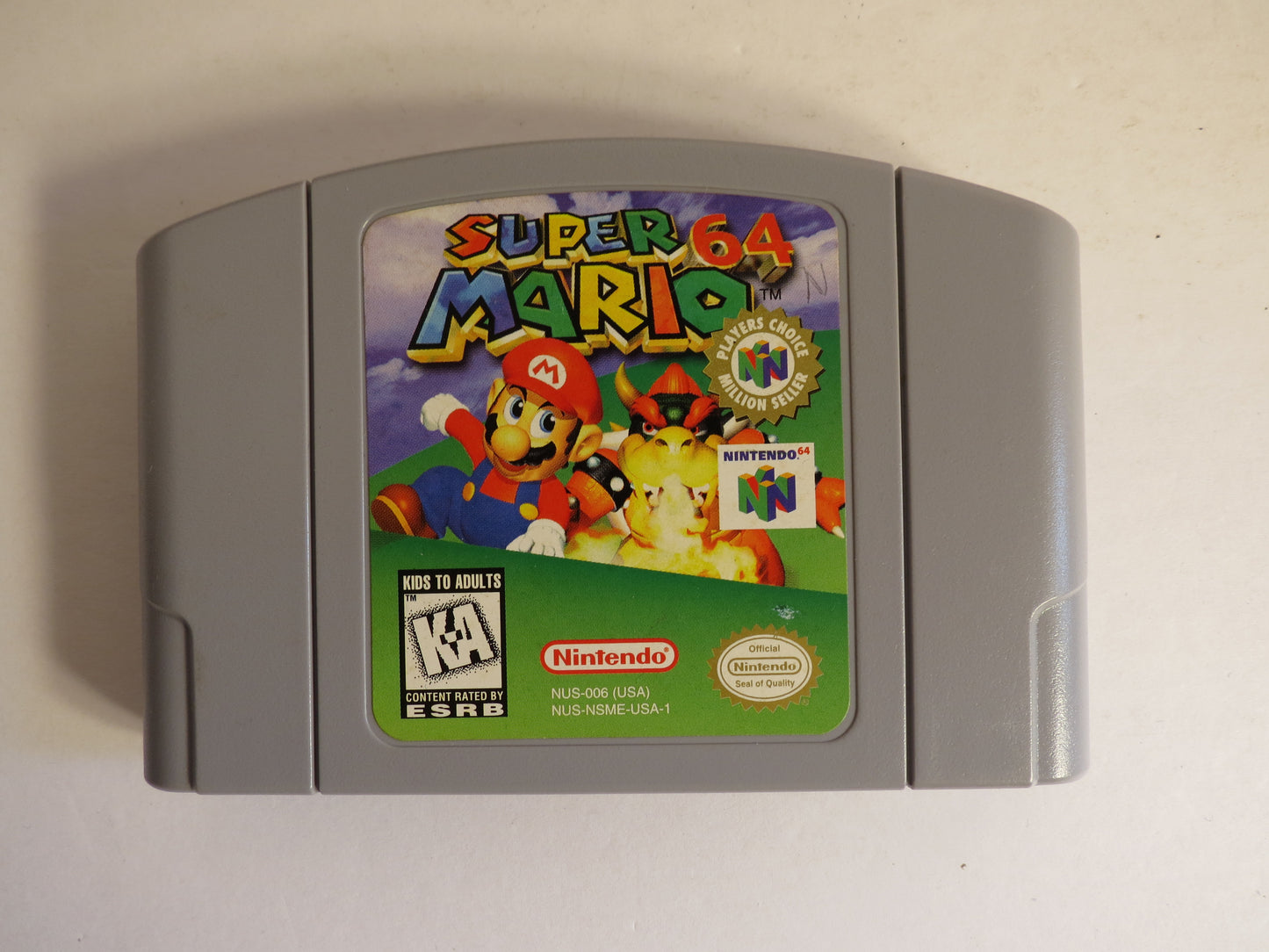 Super Mario 64 Nintendo 64 Game CIB N64 Player's Choice