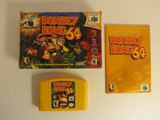 Donkey Kong 64 Nintendo 64 Game CIB N64