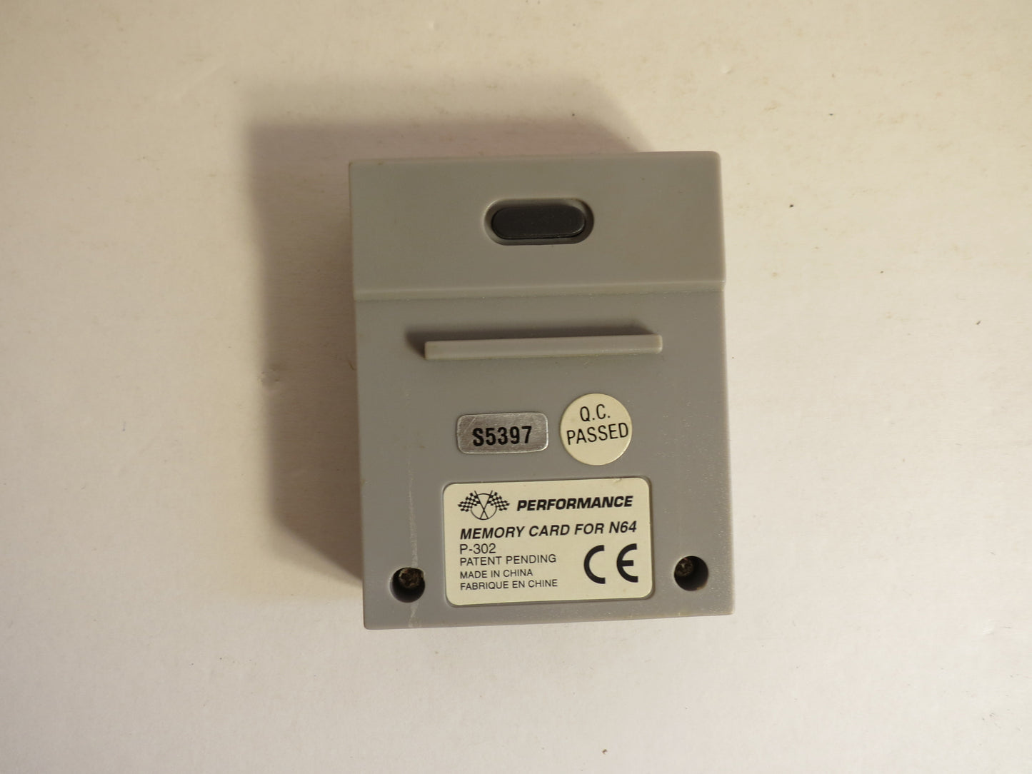 Memory Card Nintendo 64 CIB N64 Performance