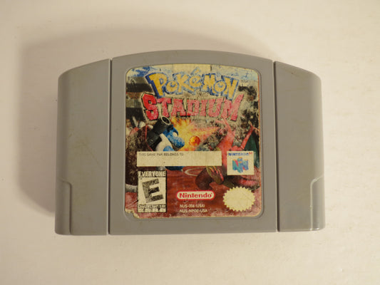 Pokemon Stadium Nintendo 64 Game N64