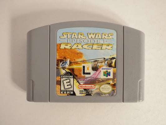 Star Wars Episode 1 Racer Nintendo 64 Game N64