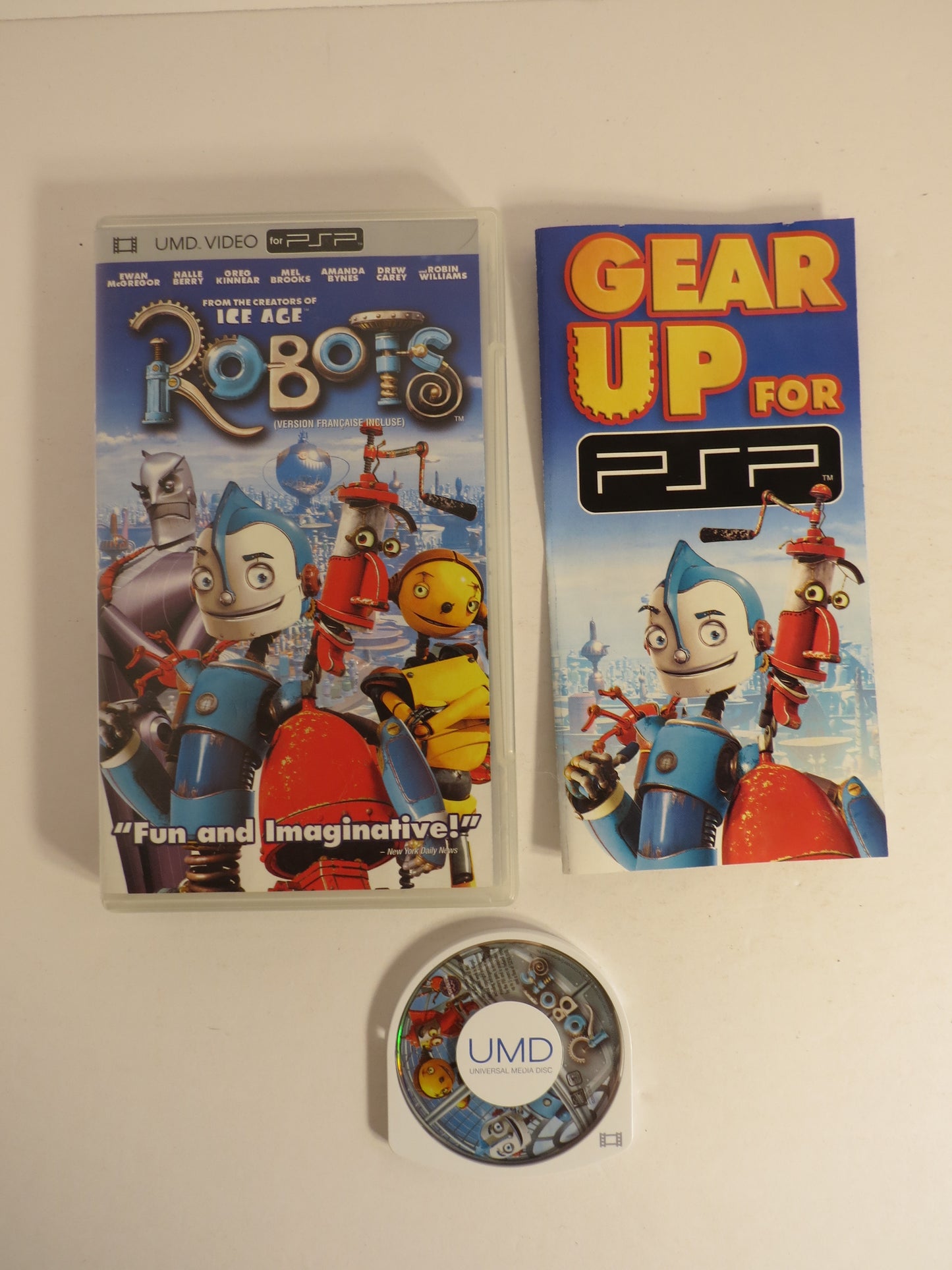 Robots PSP UMD Video Playstation Portable