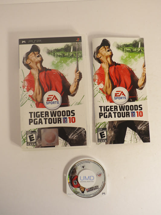 Tiger Woods PGA Tour 10 PSP Game CIB Playstation Portable