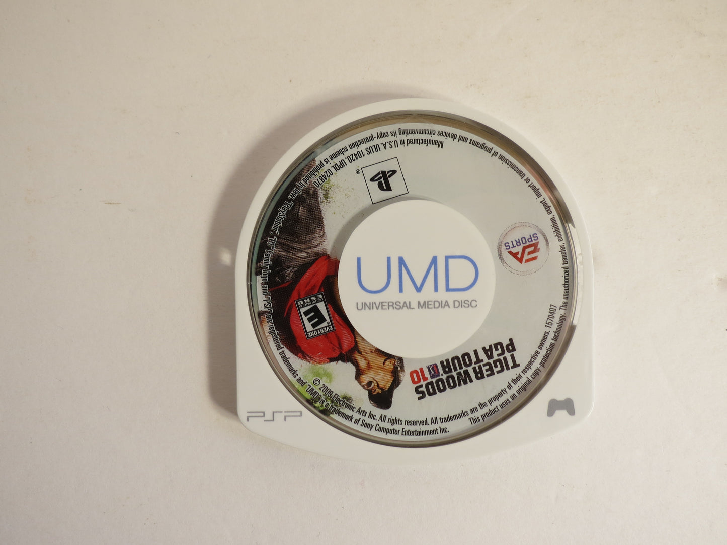 Tiger Woods PGA Tour 10 PSP Game CIB Playstation Portable