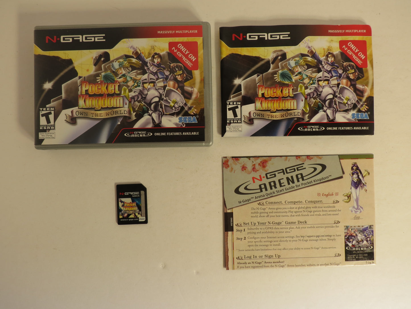 Pocket Kingdom Nokia N-Gage Game CIB
