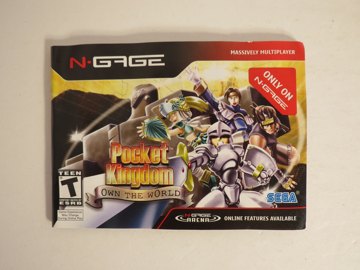 Pocket Kingdom Nokia N-Gage Game CIB