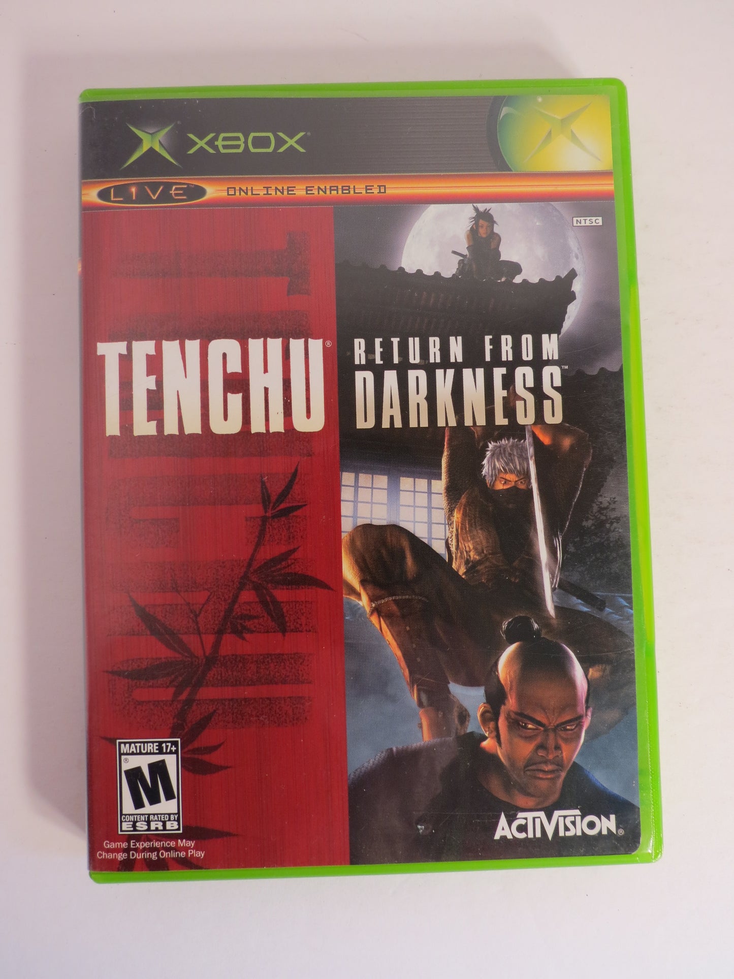 Tenchu Return From Darkness Xbox Game CIB