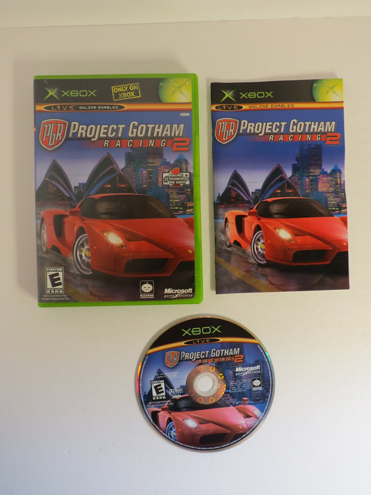 Project Gotham Racing 2 Xbox Game CIB