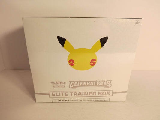 Celebrations Pokemon Elite Trainer Box ETB 25th Anniversary Sealed