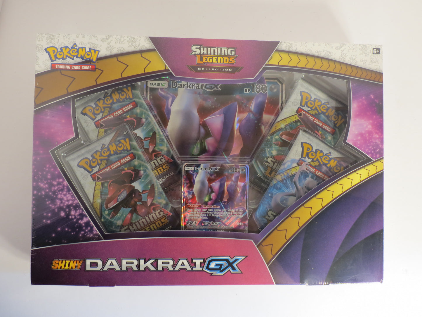 Shiny Darkrai GX Collection Box Pokemon Sealed Shining Legends
