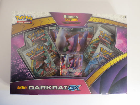 Shiny Darkrai GX Collection Box Pokemon Sealed Shining Legends