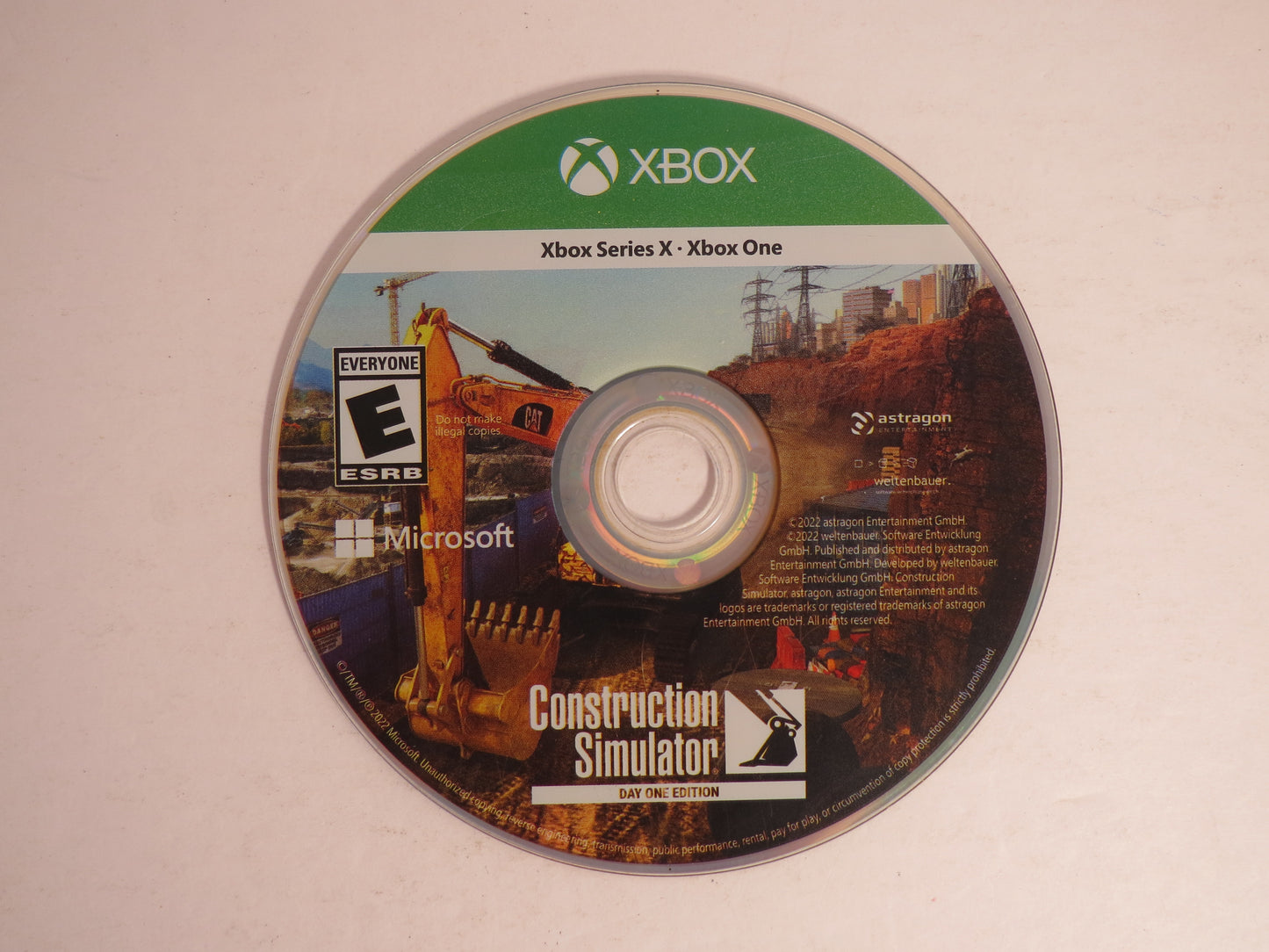 Construction Simulator Xbox One / Xbox Series X Game CIB