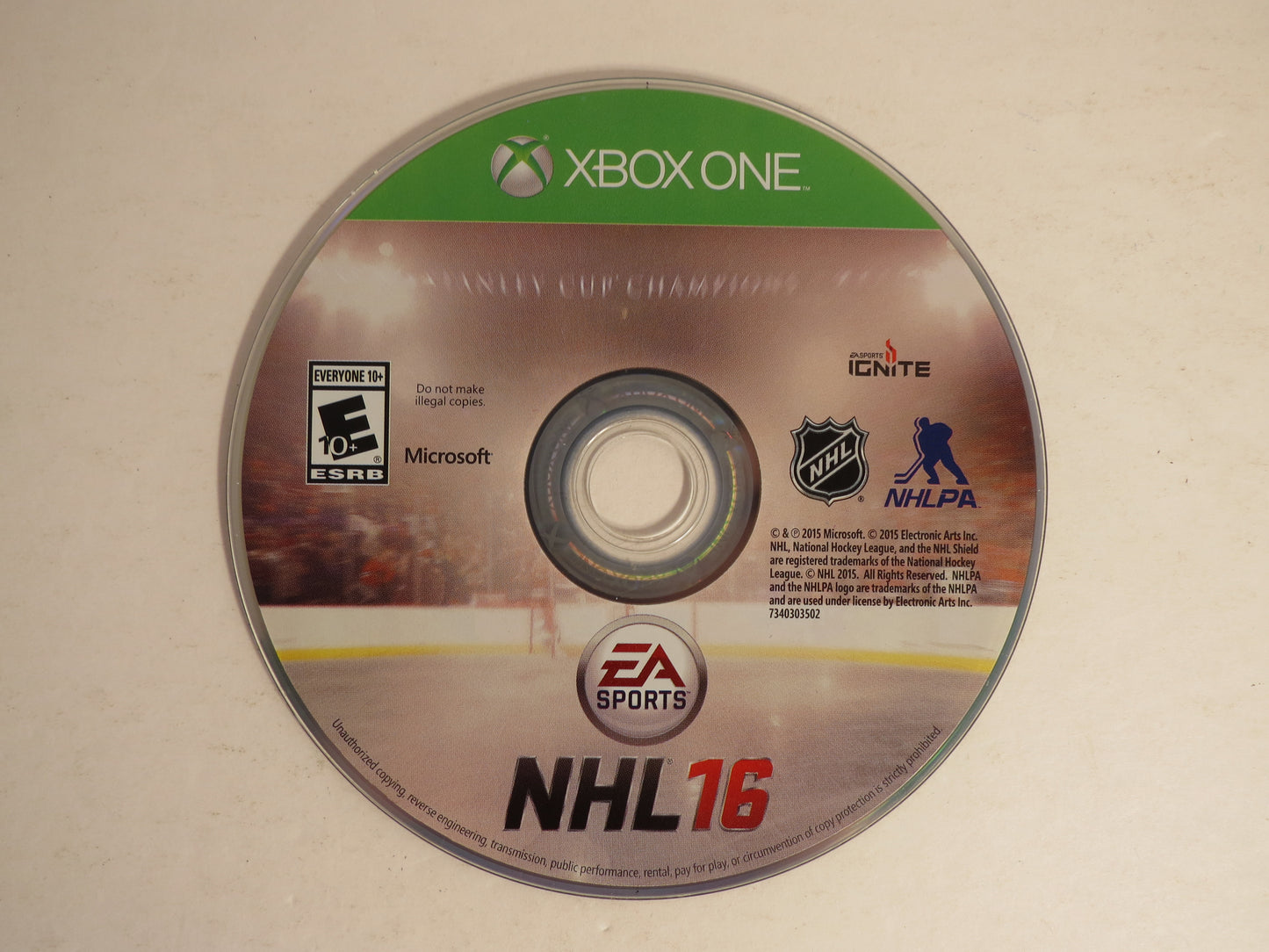 NHL 16 Xbox One Game CIB