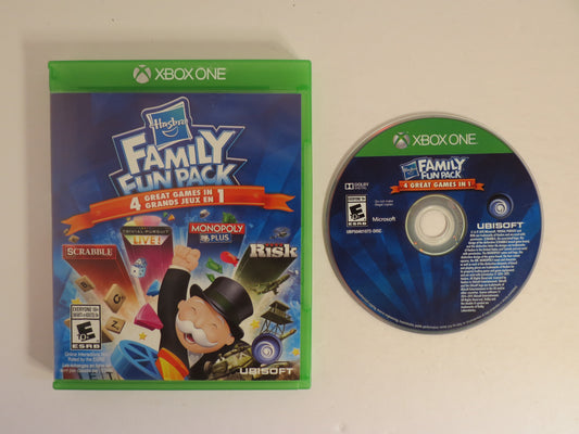 Hasbro Family Fun Pack 4 Games in 1 Xbox One Game CIB