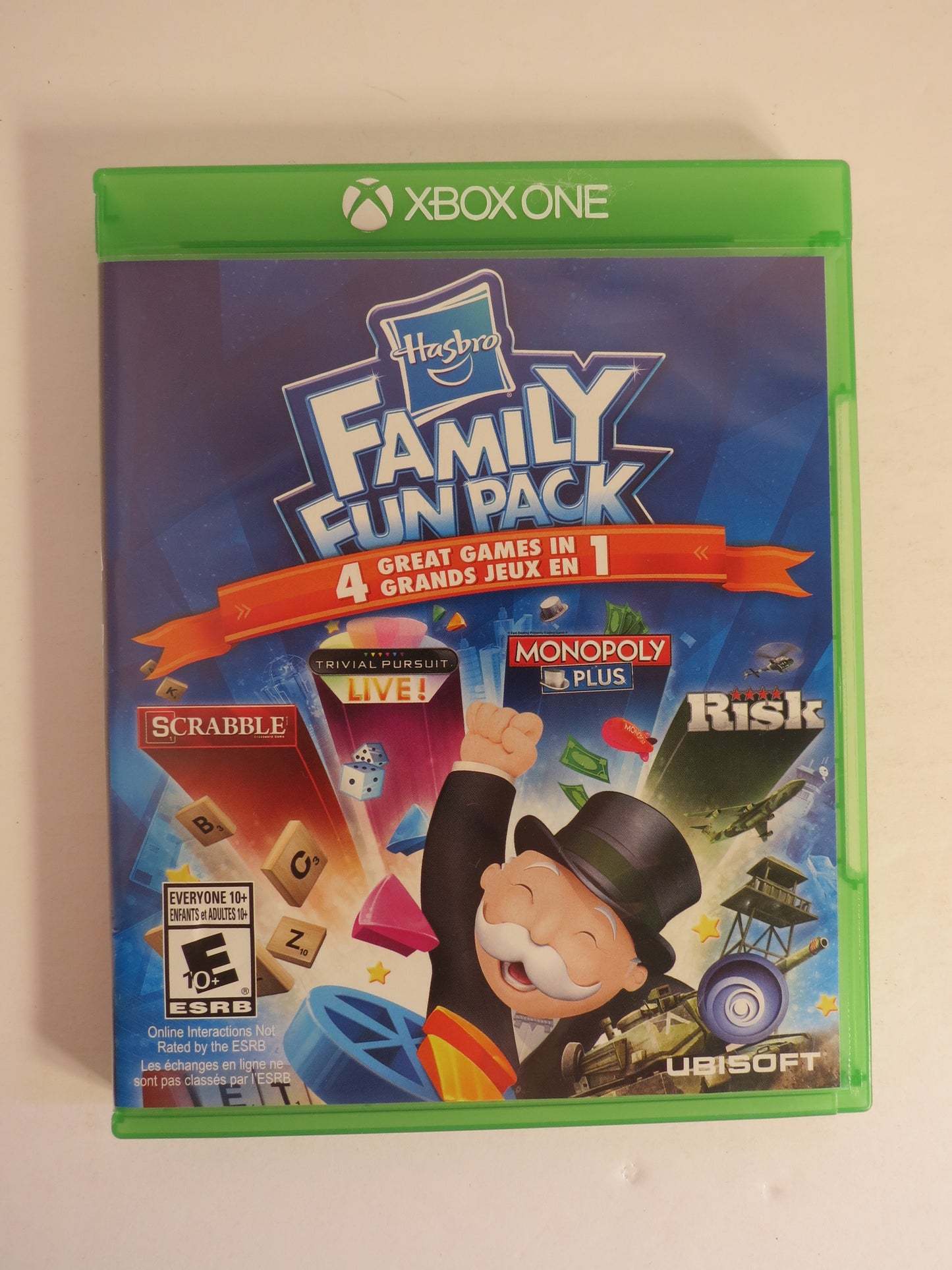 Hasbro Family Fun Pack 4 Games in 1 Xbox One Game CIB