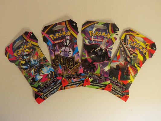 Mega Evolutions Pitch Black Sleeved Booster Pack Pokemon