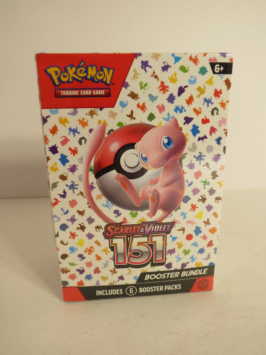 Scarlet & Violet 151 Pokemon Booster Bundle Sealed