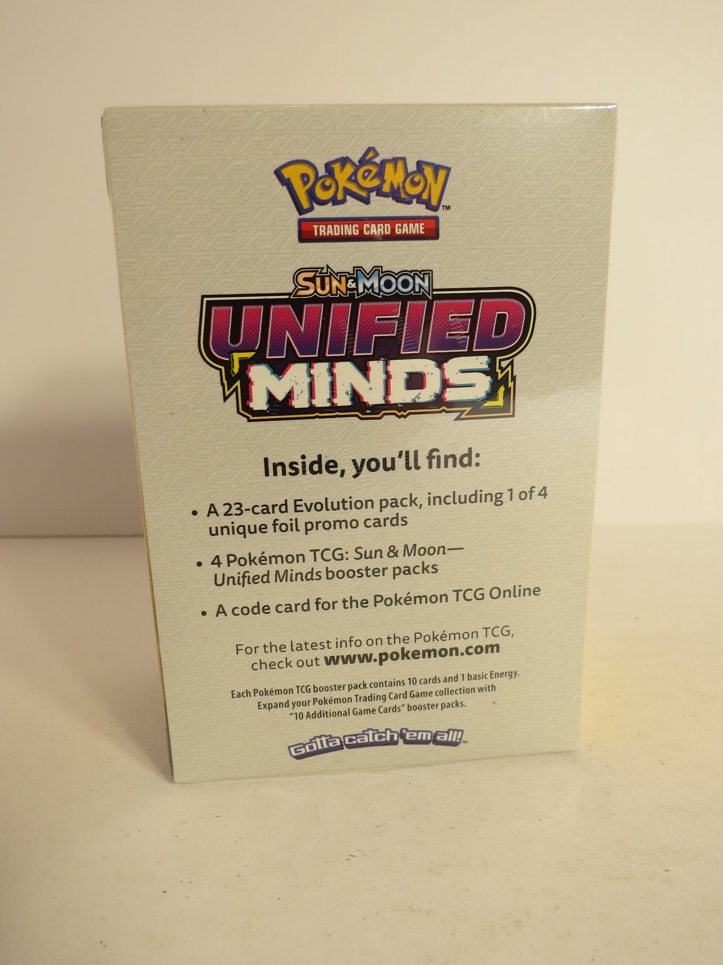 Sun & Moon Unified Minds Pokemon Build and Battle Sealed