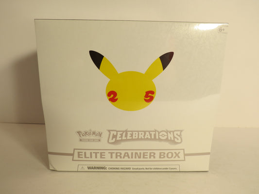 Celebrations Pokemon Elite Trainer Box ETB 25th Anniversary Sealed