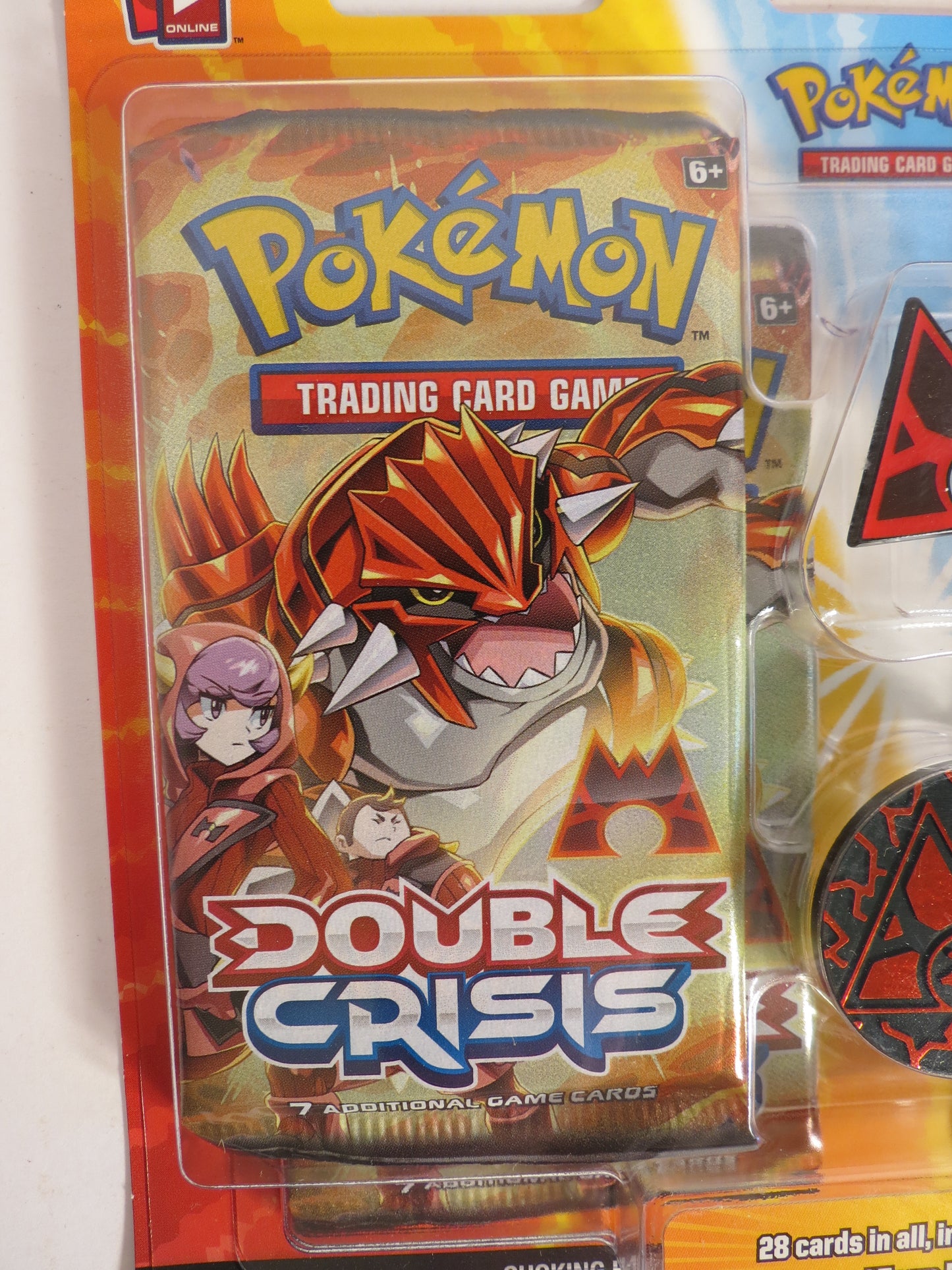 Double Crisis Team Magma Blister of 4 Booster Packs Pokemon