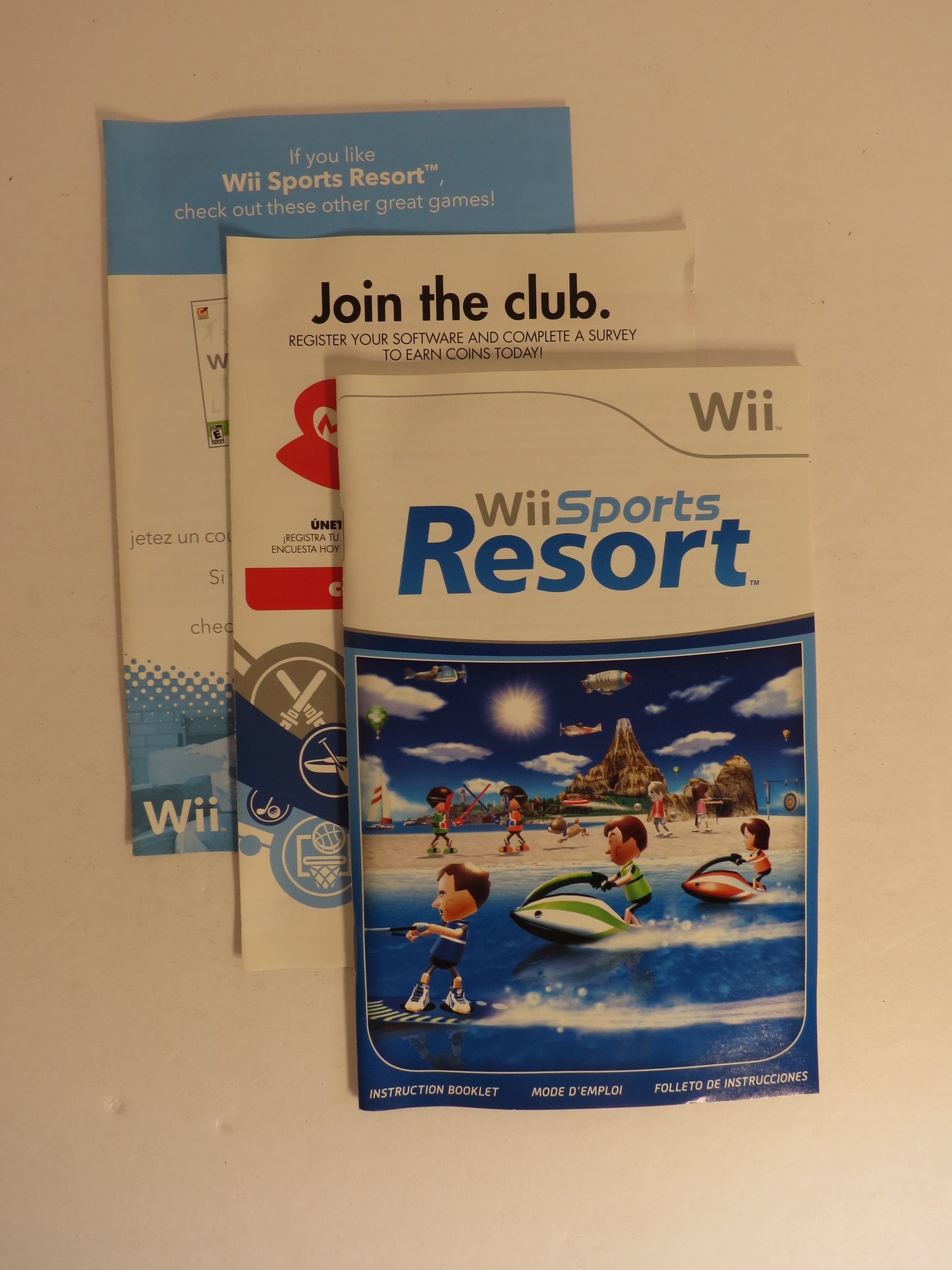 Wii SPorts Resort Nintendo Wii Game CIB
