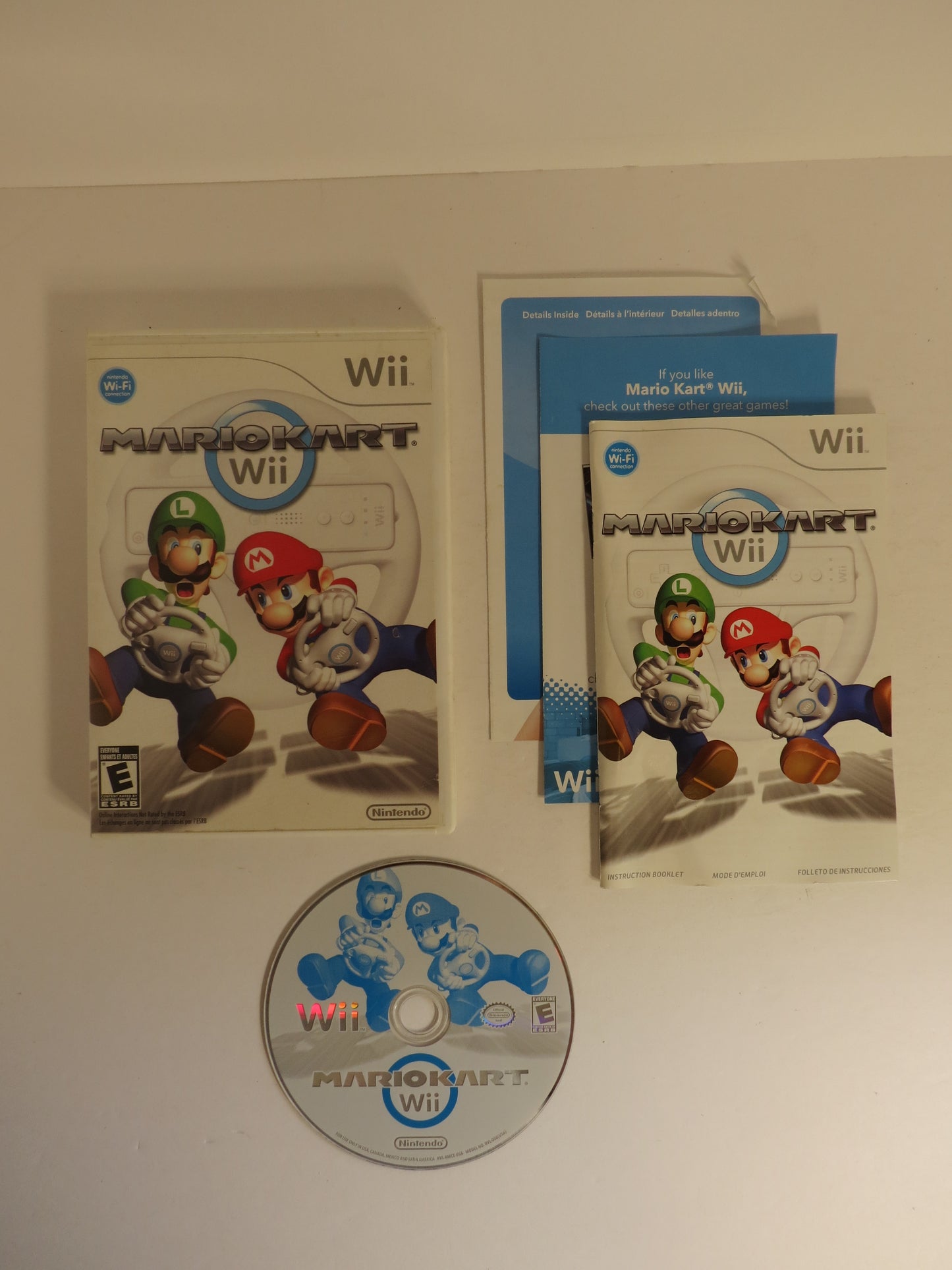 Mario Kart Wii Nintendo Wii Game CIB
