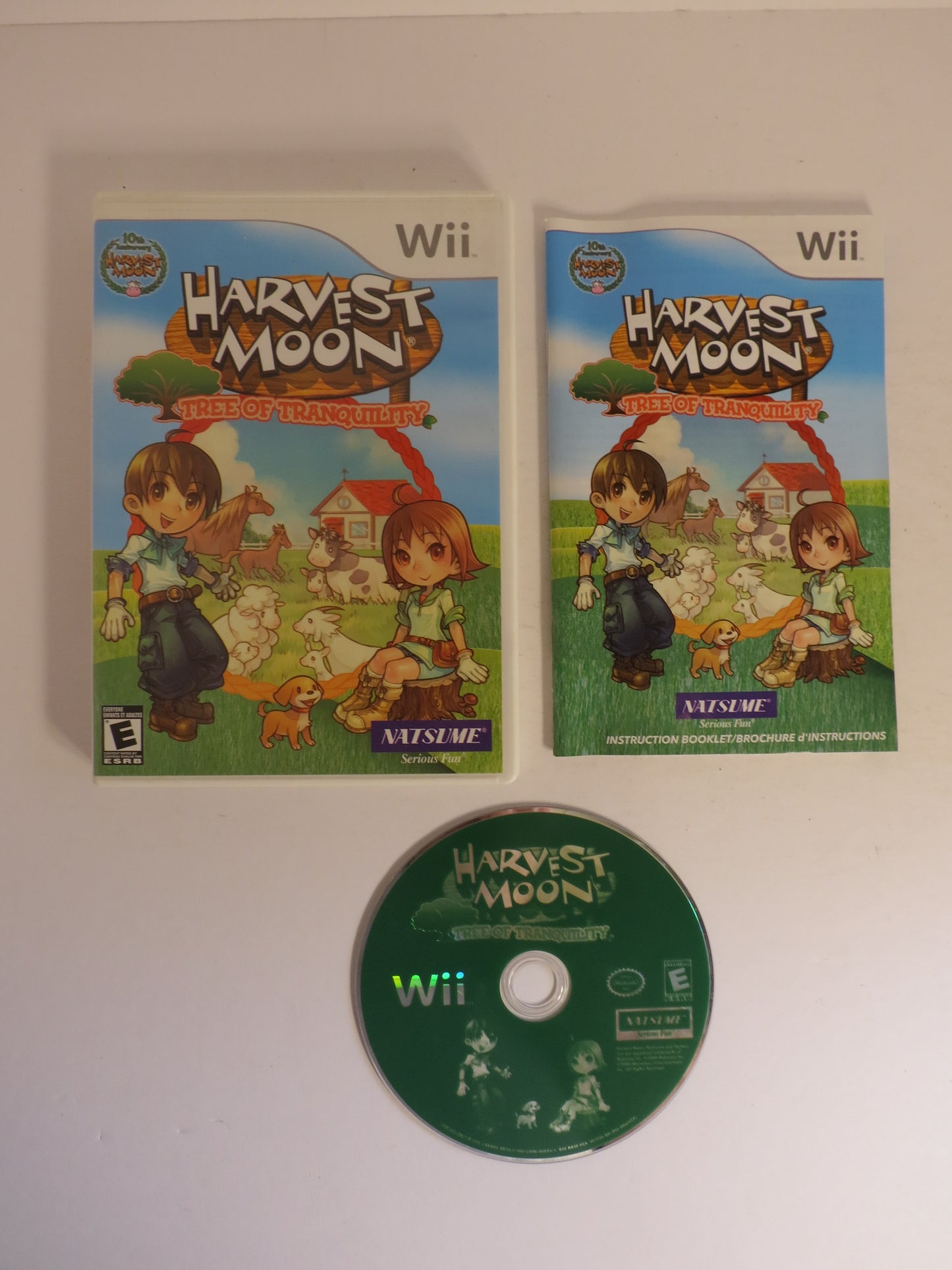 Harvest Moon: Tree of Tranquility Nintendo Wii Game CIB
