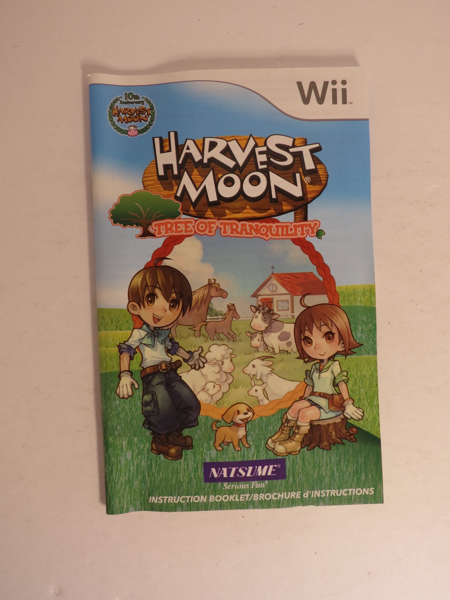 Harvest Moon: Tree of Tranquility Nintendo Wii Game CIB