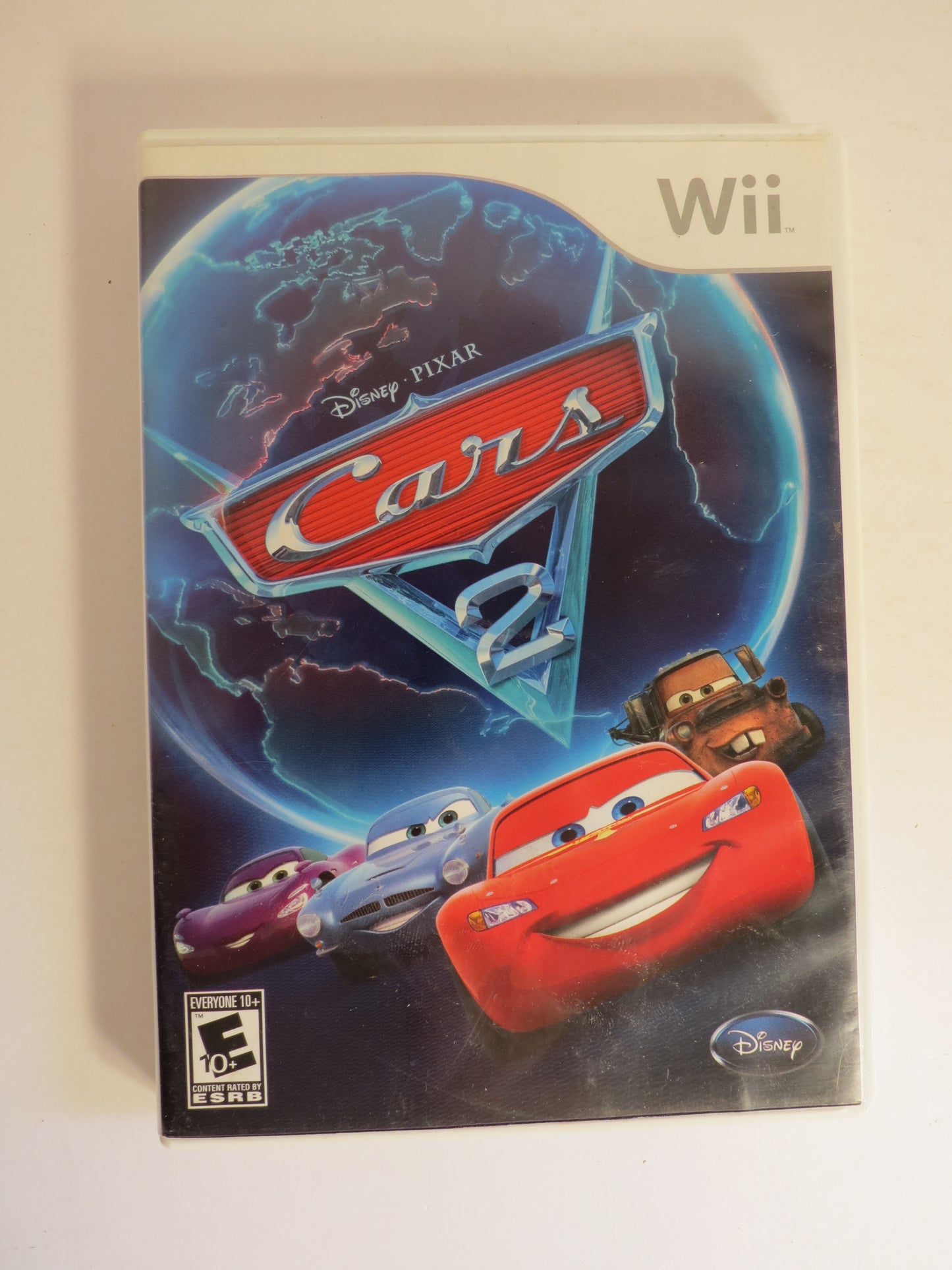 Disney Pixar Cars 2 Nintendo Wii Game CIB