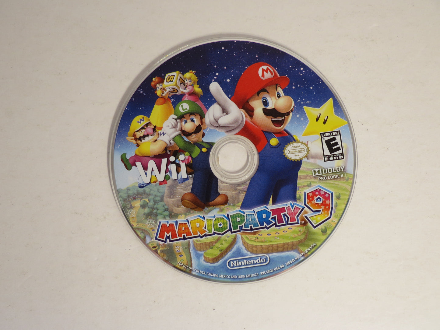 Mario Party 9 Nintendo Wii Game CB