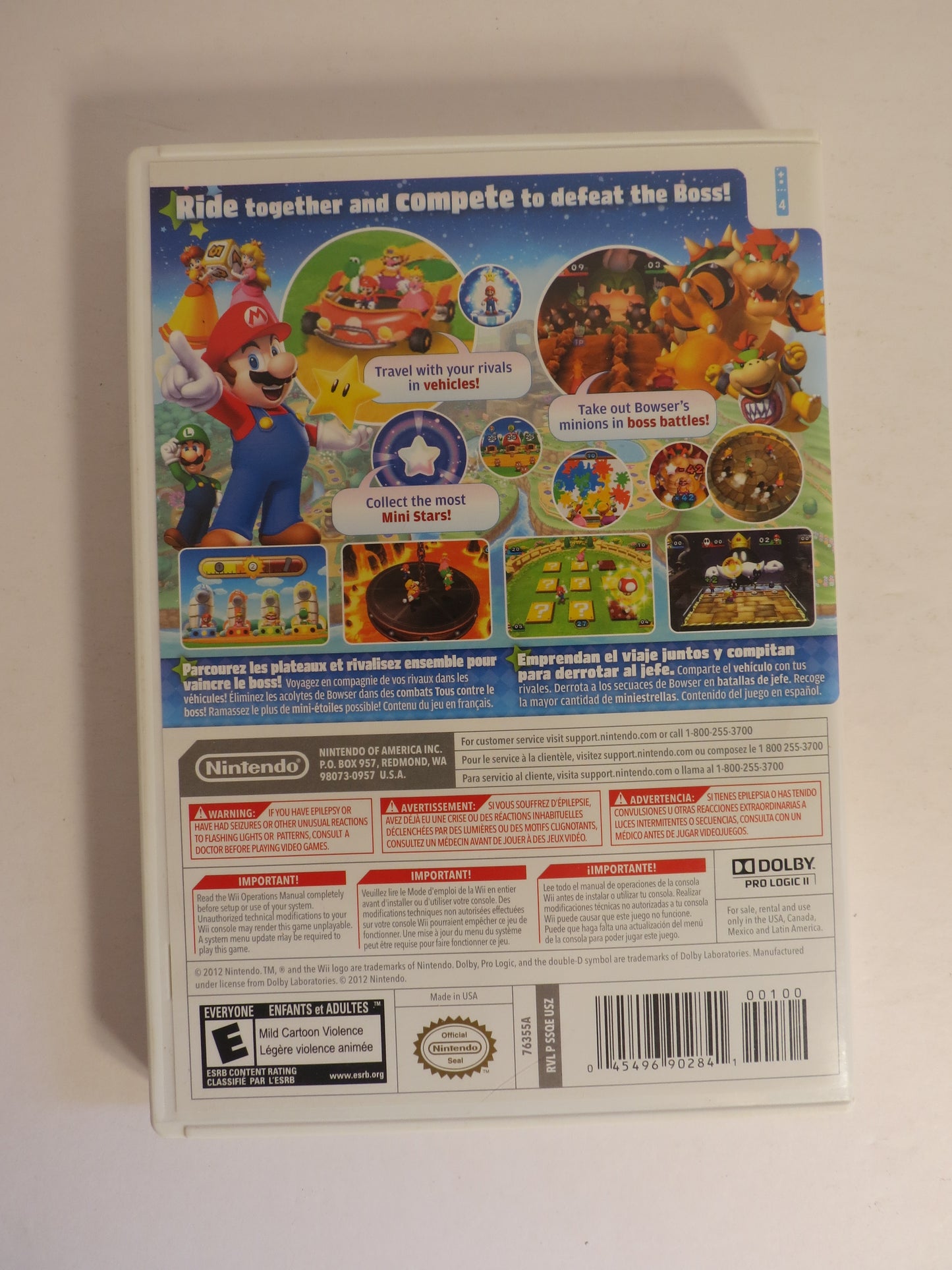 Mario Party 9 Nintendo Wii Game CB