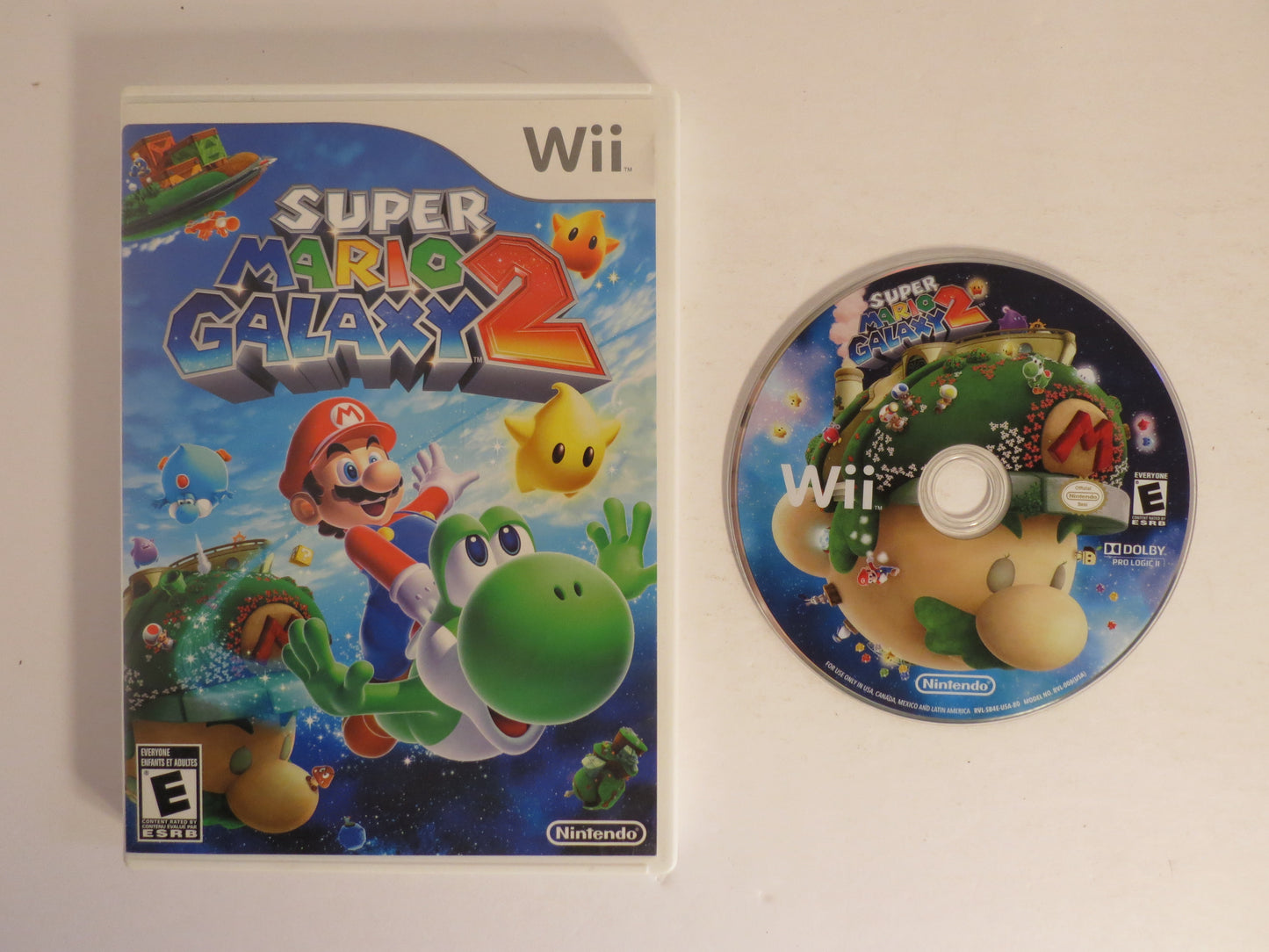 Super Mario Galaxy 2 Nintendo Wii Game CB