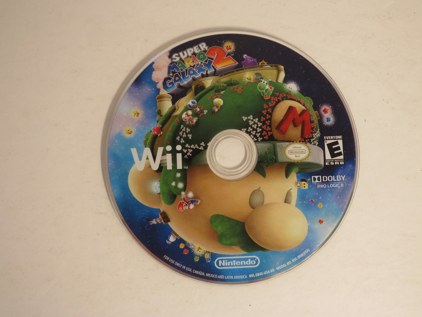 Super Mario Galaxy 2 Nintendo Wii Game CB