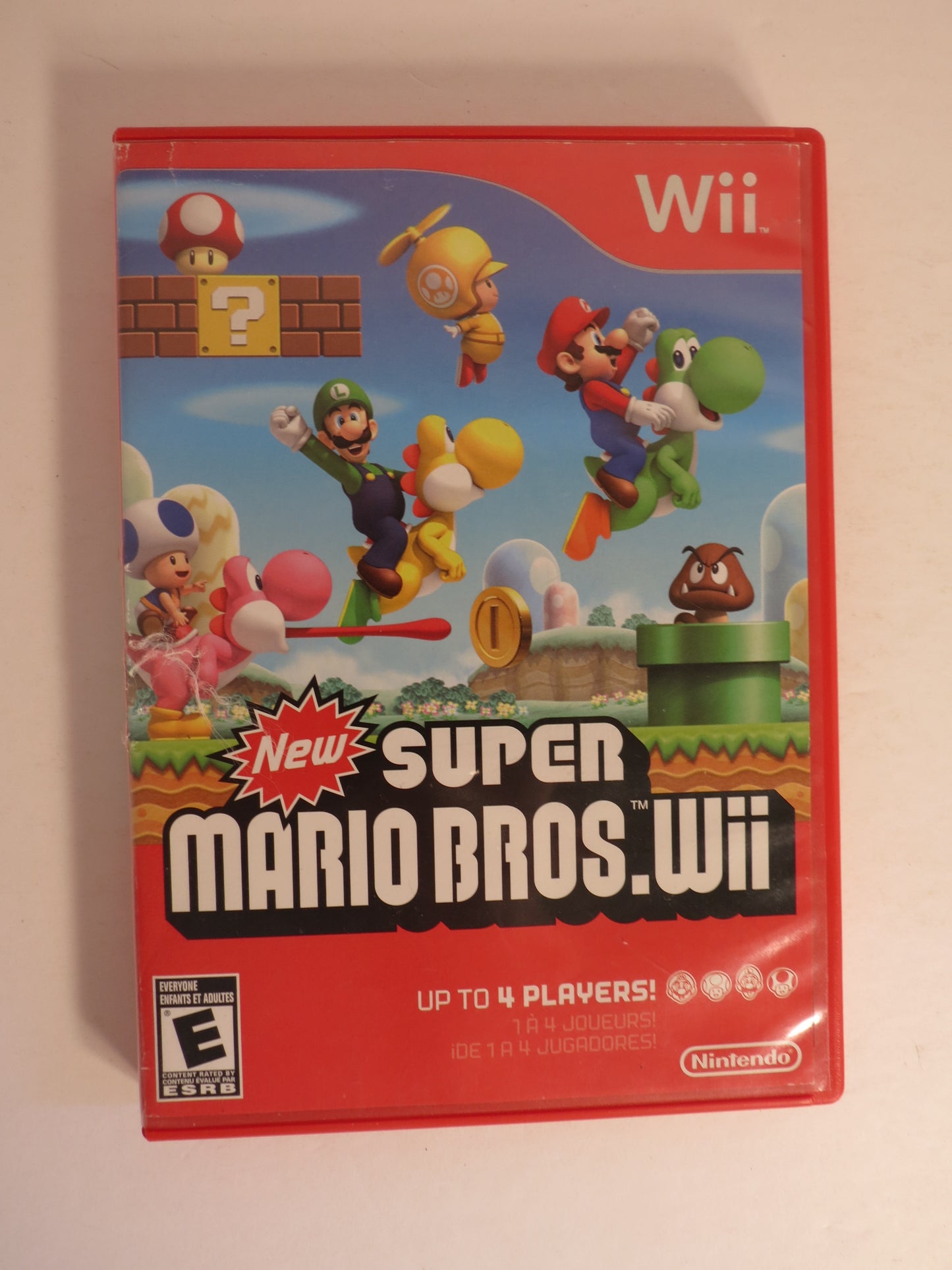 New Super Mario Bros. Wii Nintendo Wii Game CB