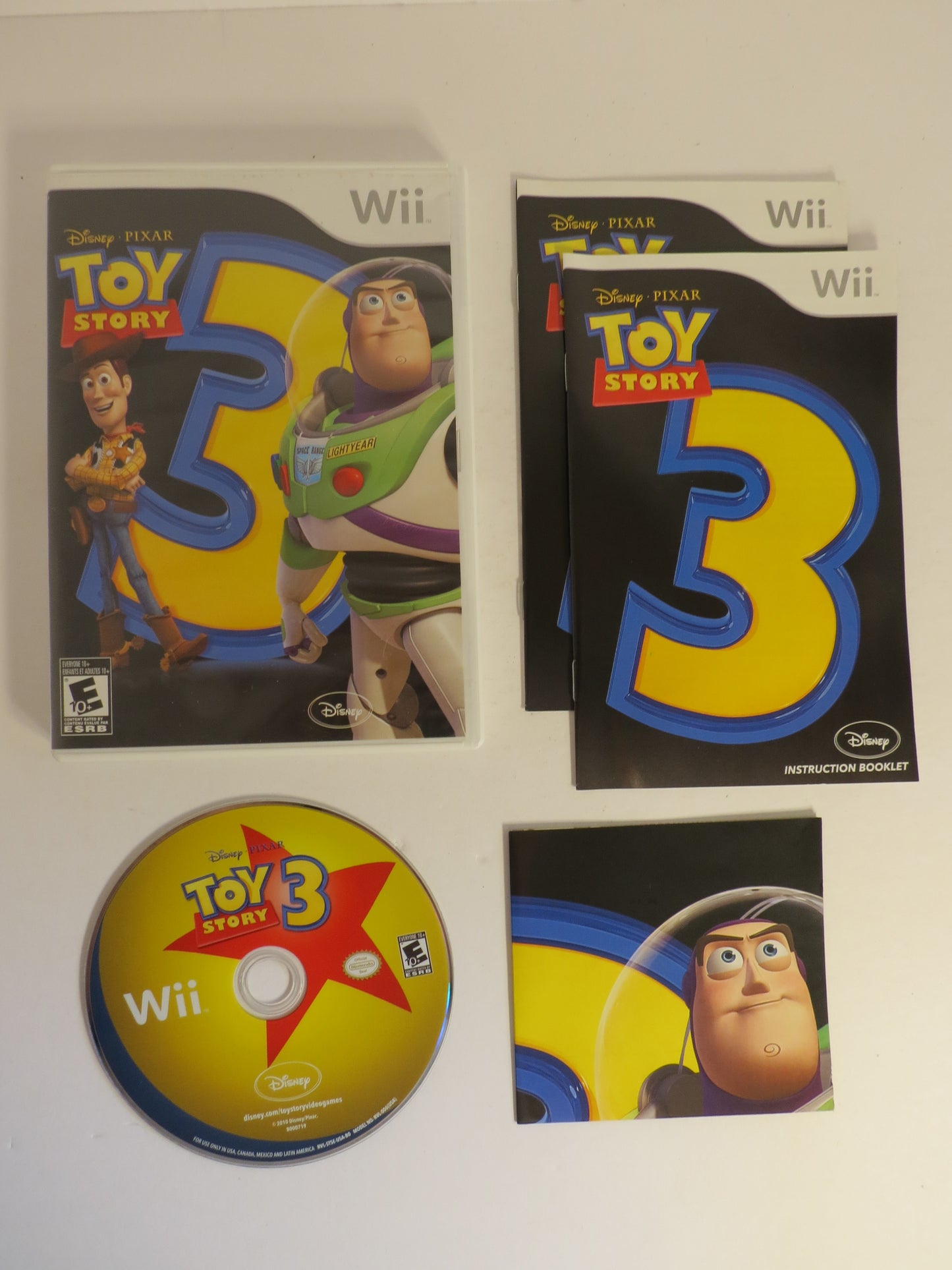 Toy Story 3: The Video Game Nintendo Wii Game CIB