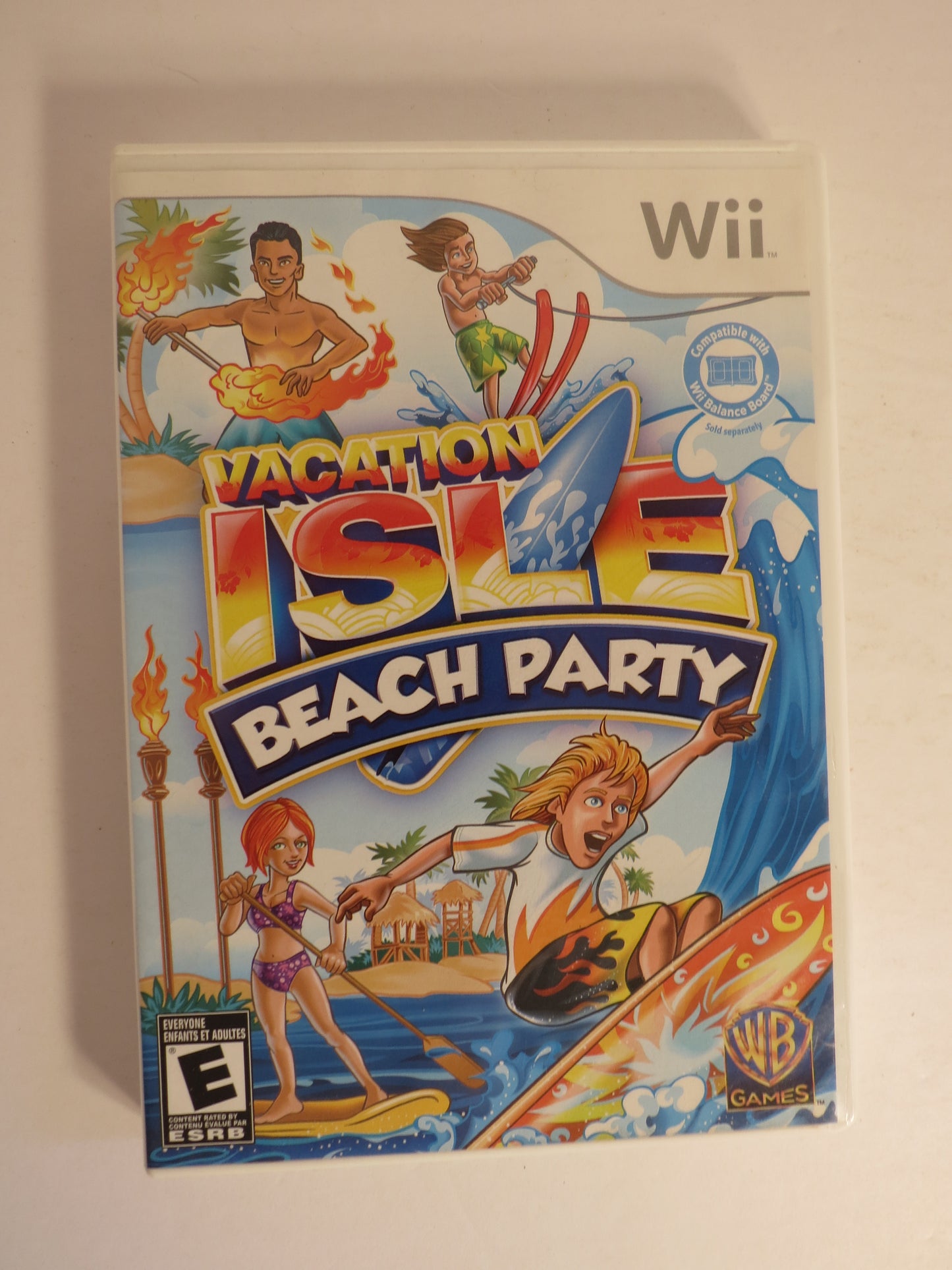 Vacation Isle Beach Party Nintendo Wii Game CB