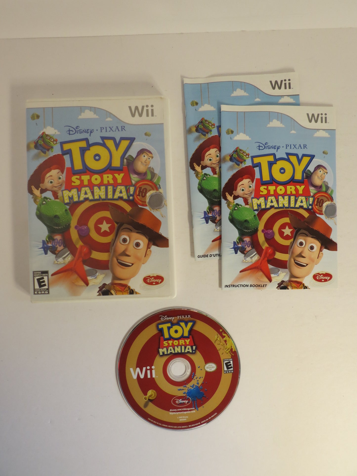 Toy Story Mania Nintendo Wii Game CIB